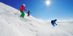 super Skifahren in den Kitzbüheler Alpen